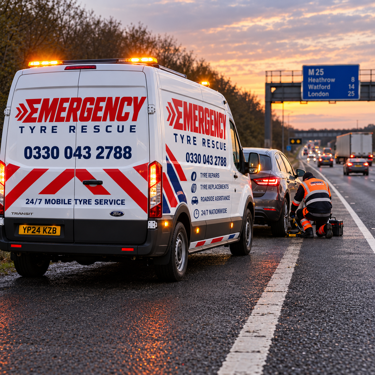 Emergency Tyre Fitting in Handforth – Emergency Tyre Rescue